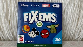 Woolworths Fixems Fabric Stickers Patch Badge ASMR unboxing collectible [upl. by Mayhs745]