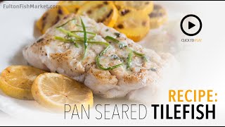 How to Cook Tilefish  Fulton Fish Market [upl. by Akalam189]