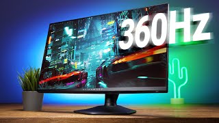 Der SCHNELLSTE Gaming Monitor im Test Alienware AW2523HF [upl. by Anegroeg841]