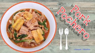 Pork Pochero Pocherong Baboy [upl. by Ahsier]