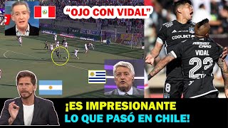 ¡FASCINADOS PRENSA SUDAMERICANA REACCIONA AL TITULO DE COLO COLO Y GOLAZO DE VIDAL [upl. by Mccallum298]