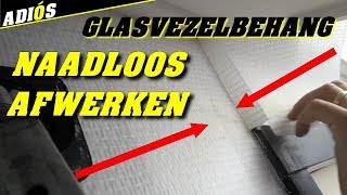 BEHANG NAADLOOS AANBRENGEN  seamless wallpaper application HACKS [upl. by Dannel775]