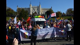 Marsz Równości i kontrmanifestacja w Lublinie 13102018 [upl. by Zetes]