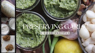 5 Easy amp Delicious Ways to Preserve Garlic [upl. by Nylirad]