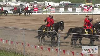 RCMP Musical Ride in Swan River Manitoba [upl. by Alinoel]