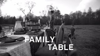 Zac Brown Band  Family Table Lyric Video  Welcome Home [upl. by Attenad]