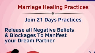 Dont miss this  Join Marriage Healing Batch Take Action towards your Dream Marriage [upl. by Barber]