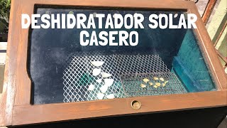 COMO HACER UN DESHIDRATADOR SOLAR CASERO SUPER ECONÓMICO [upl. by Roselia]