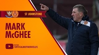 Mark McGhee post St Johnstone 20 Feb 2016 [upl. by Akcir]