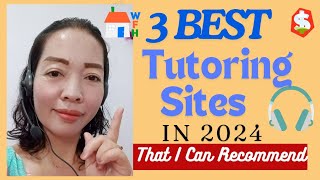 Best Online Tutoring Sites In 2024 Earn Up To 2673 Per Monthonlinejobs teachfromhome [upl. by Barnabas]