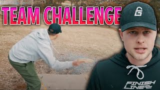 Our Craziest Team Disc Golf Challenge Yet [upl. by Landry]