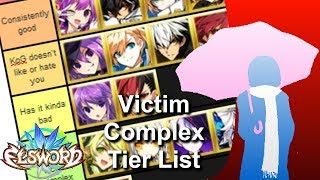 Elsword  Victim Complex Tier List [upl. by Ilegna]