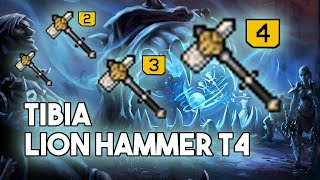 PL Tibia  Podsumowanie  Tierowanie Lion Hammer T4 Exaltation Forge [upl. by Aliuqehs]