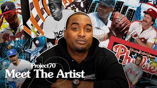 King Saladeen talks hardship success and Trading Cards with Topps  Project70 Meet the Artist EP09 [upl. by Ayatan]