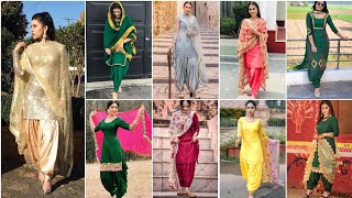 Punjabi Suit Patiala Designs  Salwar Suit Designs  Patiala Suit Salwar  Suit Salwar Dupatta [upl. by Ahcmis535]