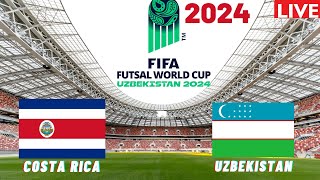 Costa Rica vs Uzbekistan FIFA Futsal World Cup 2024 Match Preview Prediction [upl. by Nauqan113]