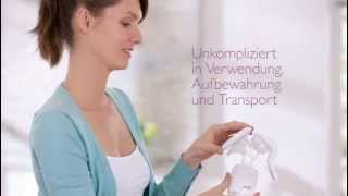 AVENT Handmilchpumpe Naturnah  Babyzeiten [upl. by Neersin904]