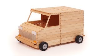 How to Make a Wooden Toy Van [upl. by Lap221]