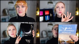 Haul Candles Backpack Bangs Tryon SelfCompassion Books [upl. by Hashum]