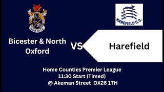 Bicester amp North Oxford vs Harefield [upl. by Shandy843]