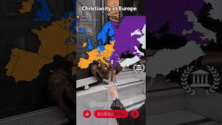 Spread of Christianity in Europe Orthodoxy Catholicism and Protestantism [upl. by Triplett982]