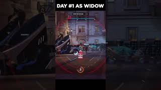 WIDOW MAINS ANY TIPS overwatch shorts [upl. by Ereynihc550]