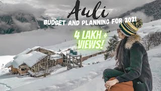 Auli Uttarakhand Trip  औली  2022 Travel Guide and Budget Vlog  4K UltraHD  Plan  Tips [upl. by Teyut]