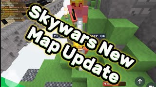 Bloxdio Skywars new map update 🔥 [upl. by Eimaral59]