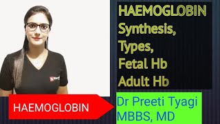 HEMOGLOBIN Structure Formation Types Carbaminohemoglobin Carboxyhemoglobin [upl. by Stormie]