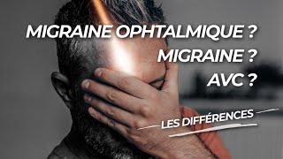 Migraine Ophtalmique Migraine et AVC 💥 Différences Points Communs et Diagnostic Différentiel [upl. by Imaon]