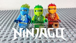 Ninjas Spinjitzu form  LEGO NINJAGO Compilation Full Episodes [upl. by Acirtal547]