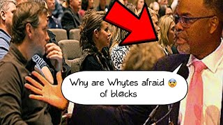 This is Why whytes are afraid of blcks A bLCK Prof WARNS WHYTE folks privelege DIMINISHING [upl. by Esinehc]