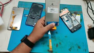 Realme C2 Lcd Display Folder Screen Replacement [upl. by Aisorbma110]