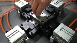 AR108W4 Four Cylinders Air Drive LED Lead Bending and Cutting Tool [upl. by Bernardine]