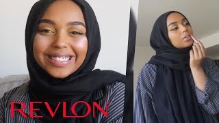 Shahd Batals Sporty Spring Look  LiveBoldly Road Trip  Revlon [upl. by Eugirne]