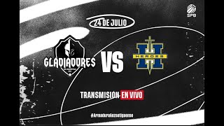 GLADIADORES DE ANZOÁTEGUI vs HÉROES DE FALCÓN SPB 24 de julio 2024 [upl. by Ahilam]