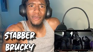 Stabber  Brucky  AMERICAN REACTION UK DRILL  Music Video  GRM Daily [upl. by Klaus]