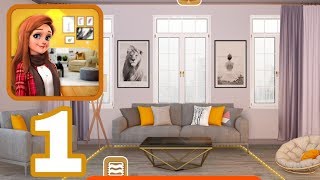 MY HOME DESIGN DREAMS  Gameplay Walkthrough Part 1  Living Room Decoration Restored [upl. by Edelson]