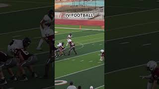 Kick BLOCKED football jvfootball kickblocked [upl. by Latashia940]