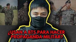 USAN A BTS PARA HACER PROPAGANDA MILITAR😱 [upl. by Nohshan]