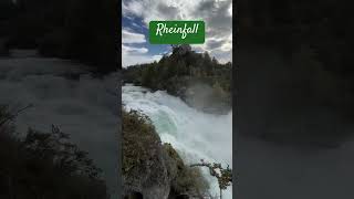 Rheinfall in Schaffhausen [upl. by Surtemed]