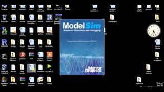 Modelsim Verilog Simulation [upl. by Neahs]