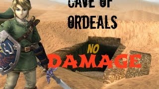 1st Ever NO DAMAGE Cave of Ordeals 2nd run Zelda Twilight Princess No potionsNo magic armor [upl. by Dnaltruoc]