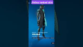 Felina ranked skin elite fortnite [upl. by Llertniuq811]