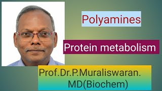 Polyaminesprotein metabolism Muralis Simplified Biochemistry [upl. by Killian182]