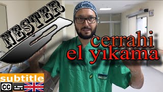 CERRAHİ EL YIKAMA  NEŞTER  AMELİYAT ALETLERİ  SCALPEL  SURGICAL HANDWASH  OPERATING INSTRUMENT [upl. by Skippie407]