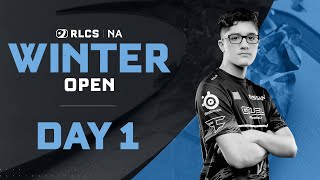 RLCS Winter Open  North America  Day 1 [upl. by Myriam]