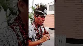 Quenilla flute from the jungle peruvianmusic nativeflute fluteplayer [upl. by Ediva984]