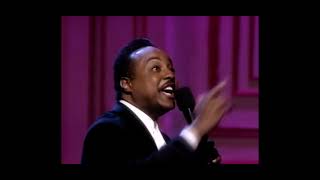 Peabo Bryson  Can You Stop The Rain LIVE at the Apollo 1991 [upl. by Etnohs]