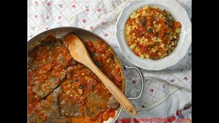 Steak Pizzaiola with Pasta  Rossellas Cooking with Nonna [upl. by Verlee]